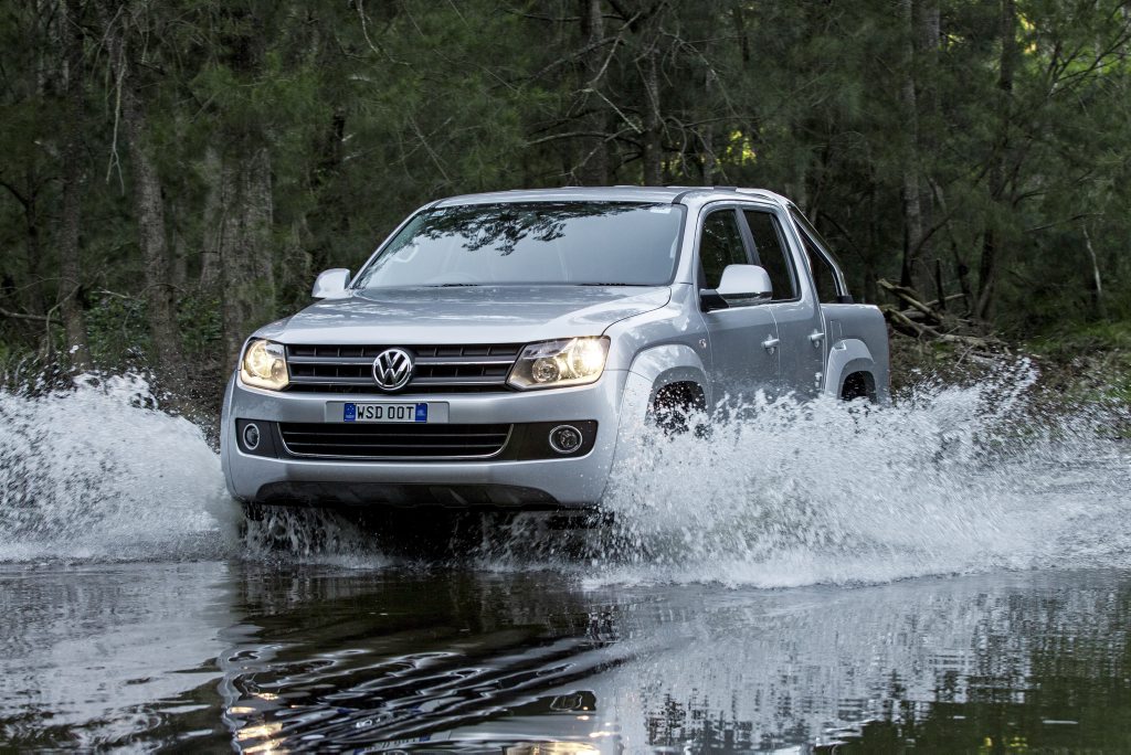 The VW Amarok will be the first to receive a software update. The VW Amarok will be the first to receive a software update.